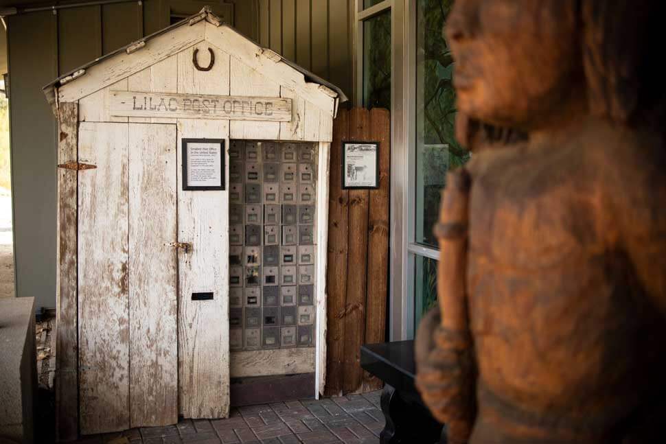 valley center worlds smallest post office
